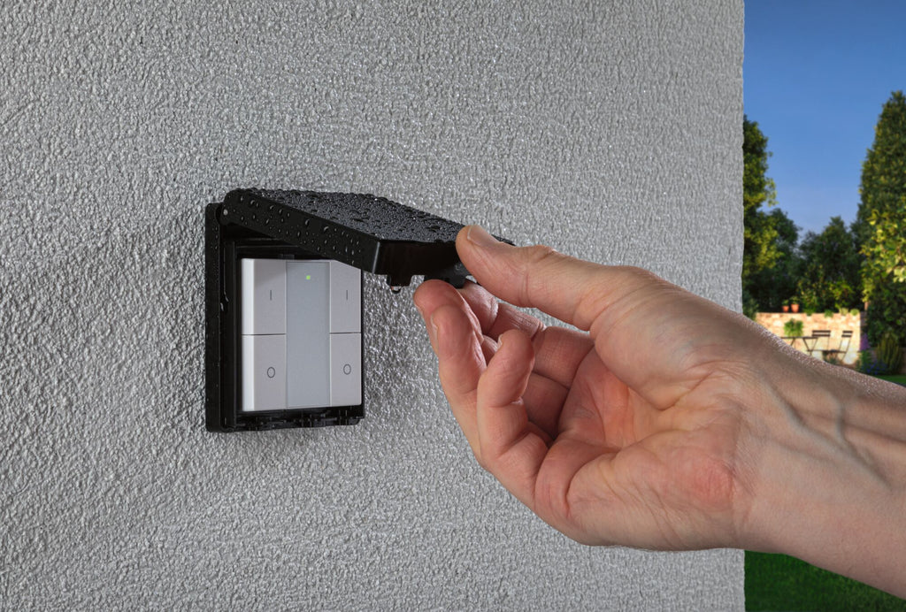 Paulmann Wandschalter On/Off/Dimm Smart Home Zigbee  Schwarz