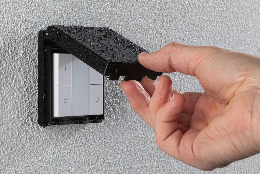 Paulmann Wandschalter On/Off/Dimm Smart Home Zigbee  Schwarz