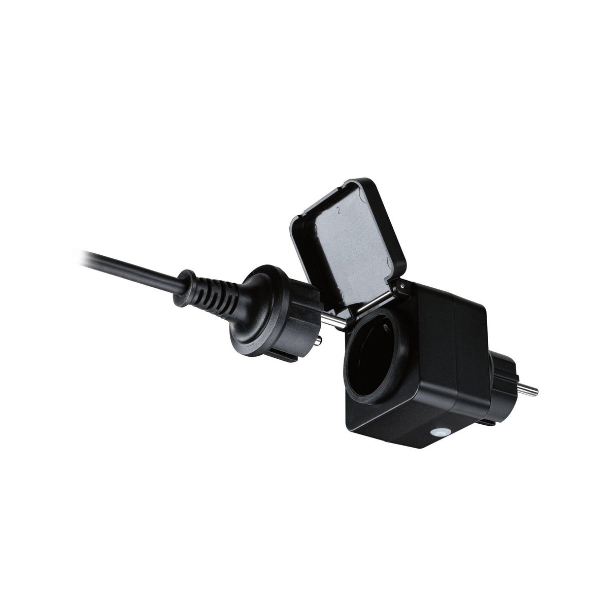 Paulmann Zwischenstecker Smart Plug Smart Home Zigbee 3.0  IP44 Schwarz
