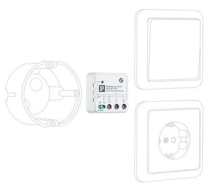 Paulmann Unterputzaktor On/Off Smart Home Zigbee 3.0  Weiß