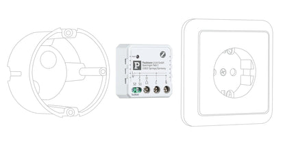 Paulmann Unterputzaktor On/Off Smart Home Zigbee 3.0  Weiß