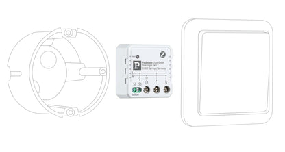 Paulmann Unterputzaktor On/Off Smart Home Zigbee 3.0  Weiß