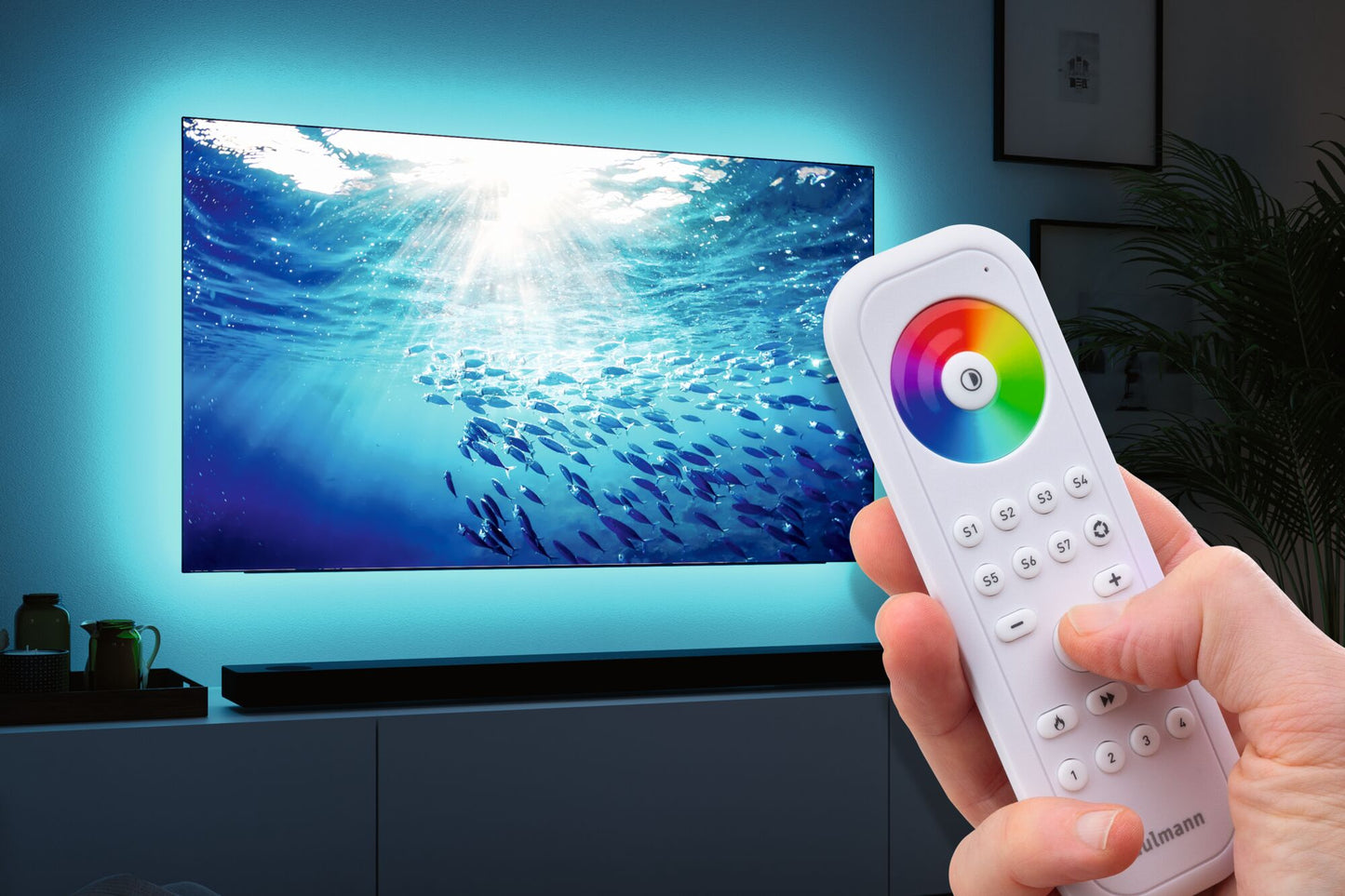 Paulmann Fernbedienung Gent 2 Smart Home Zigbee 3.0  Weiß