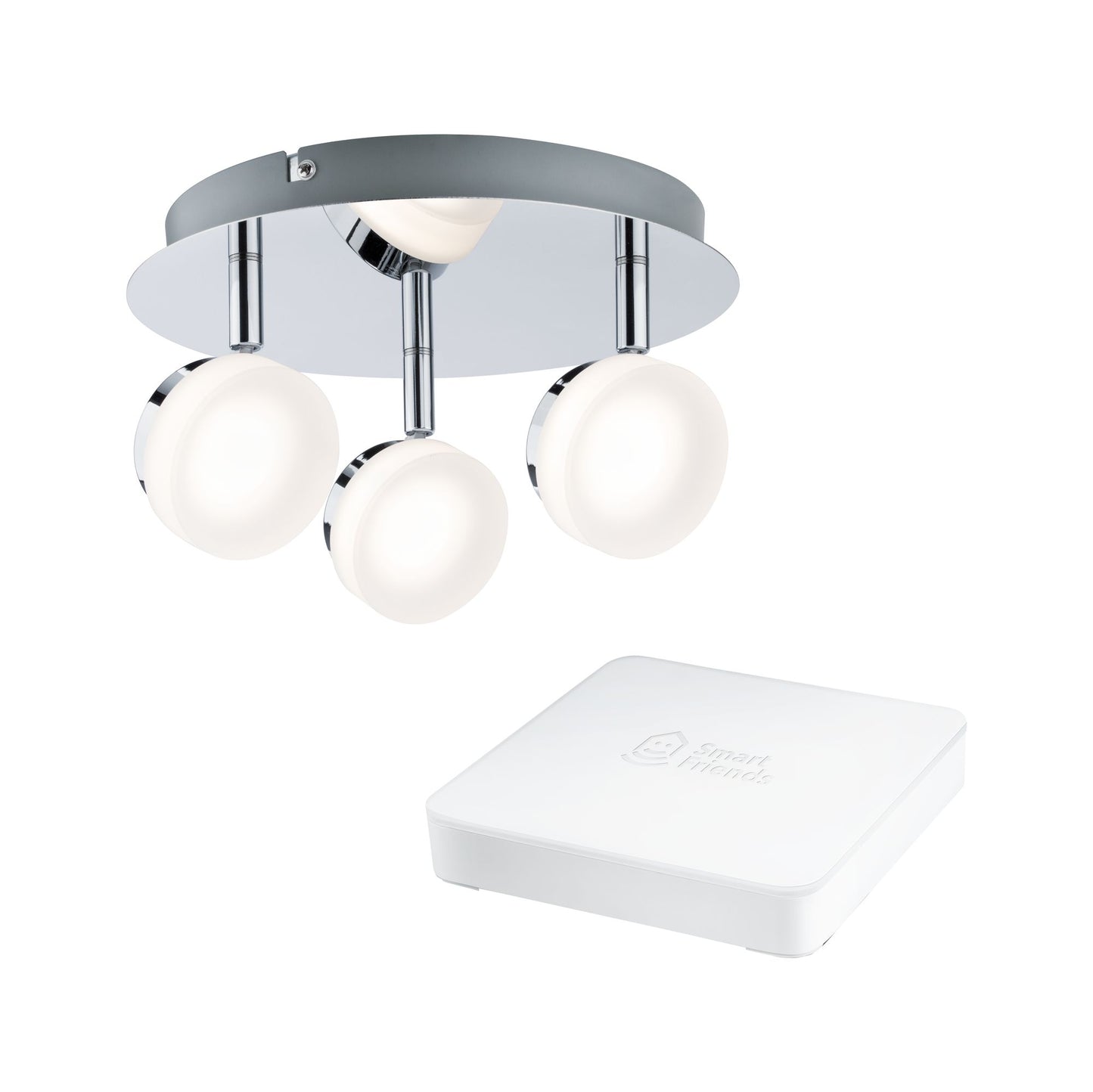 Paulmann SmartHome Starter Set Iro Spot 3x7W RGBW mit SmartFriends Box