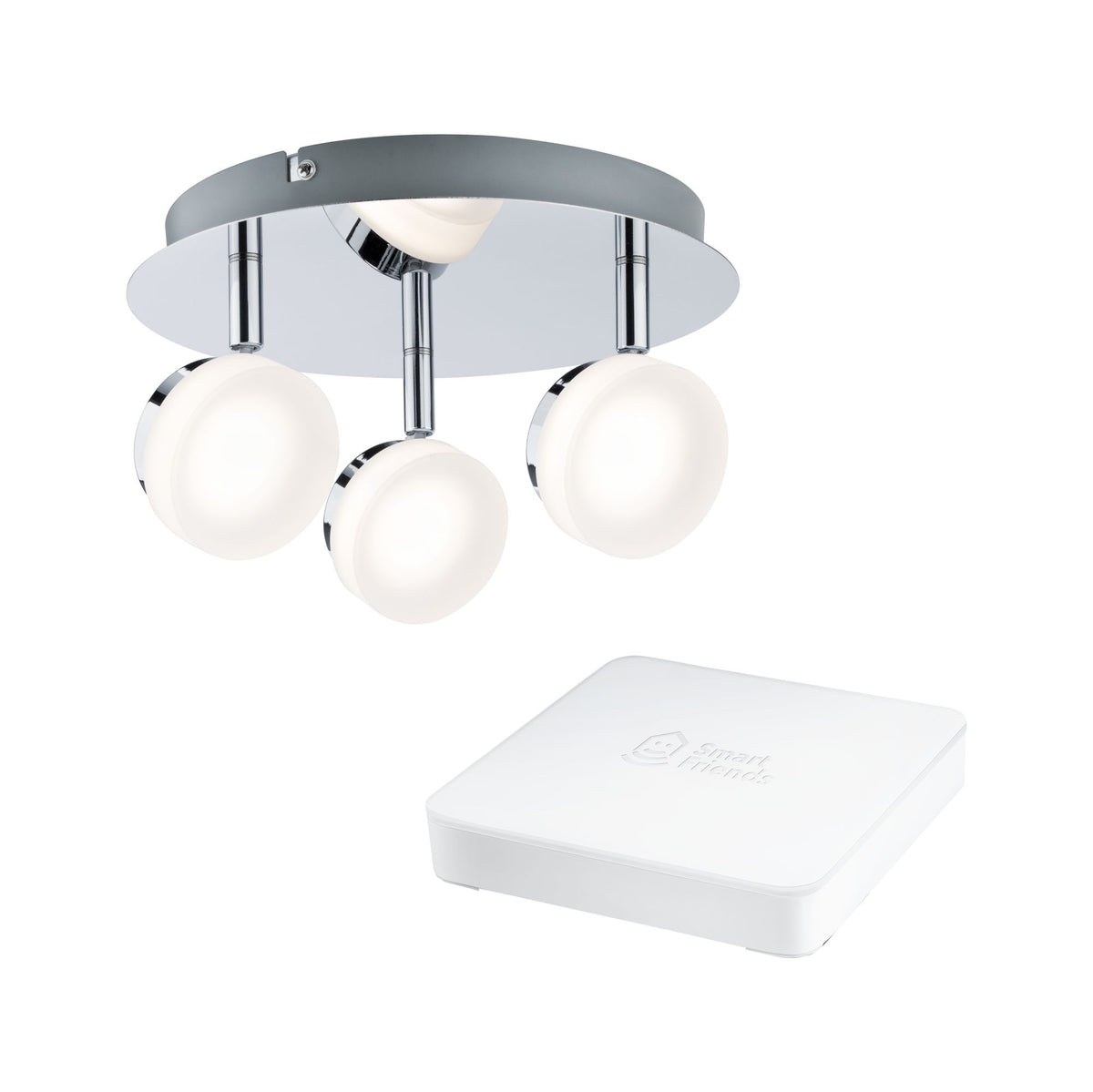 Paulmann SmartHome Starter Set Iro Spot 3x7W RGBW mit SmartFriends Box