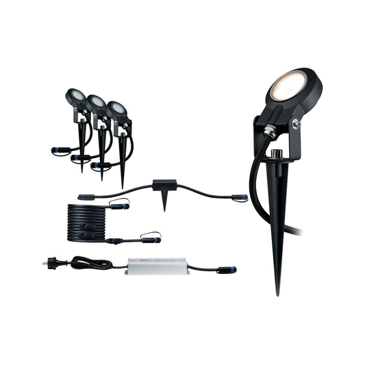 Paulmann Plug & Shine Smart Outdoor-Bundle Sting Zigbee 3.000K