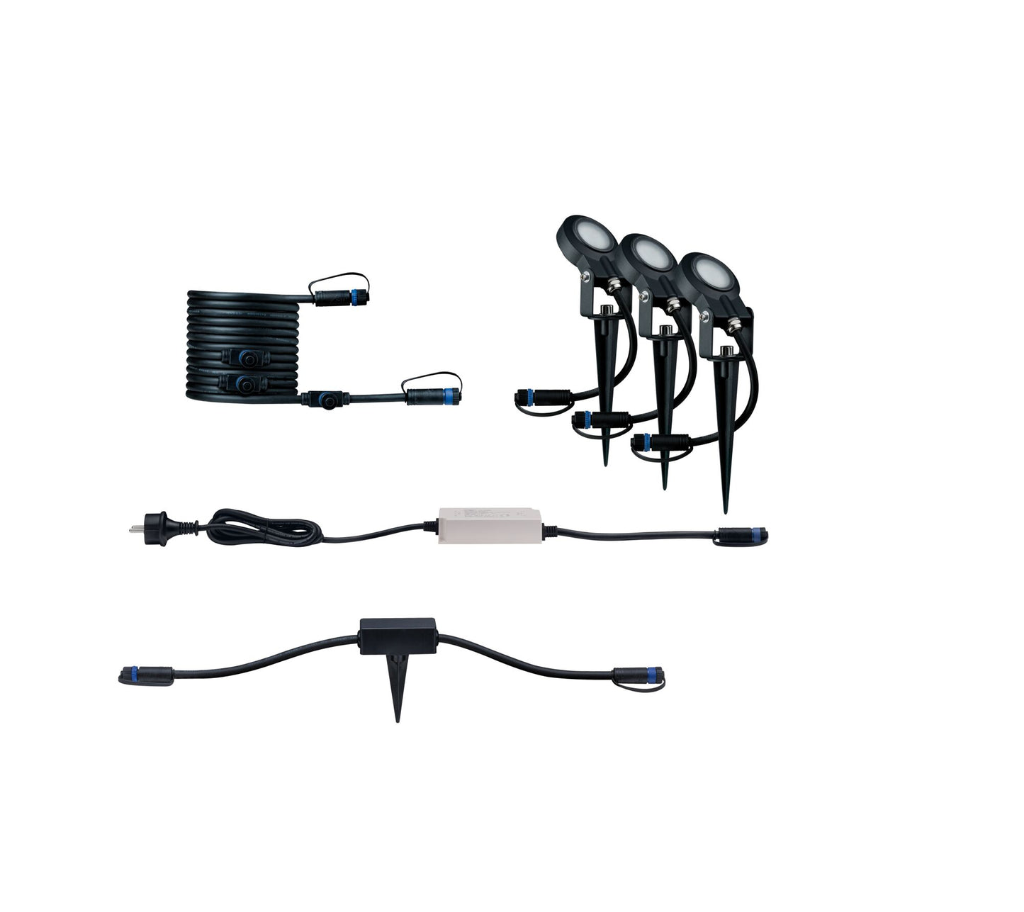 Paulmann Plug & Shine Smart Outdoor-Bundle Sting Zigbee 3.000K