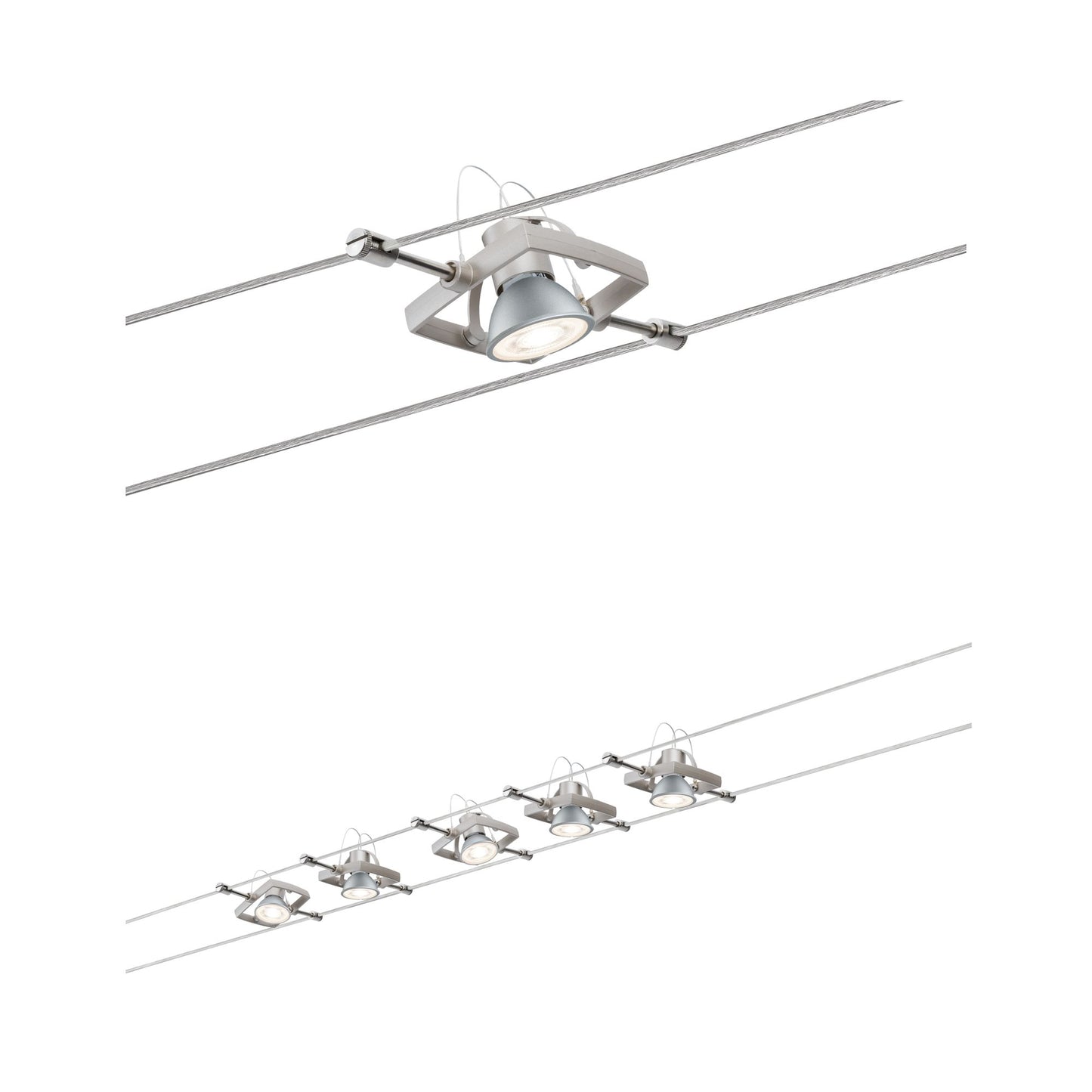 Paulmann Bundle Wire Set MacII max 5x10W GU5,3 Ni