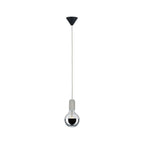 Paulmann Pendel E27 2m Stoffkabel Grau Fassung Beton Baldachin Schwarz