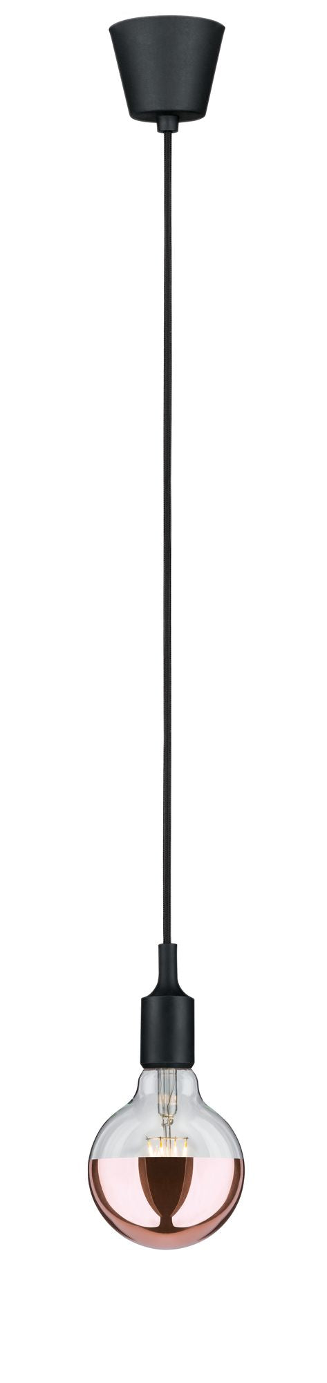 Paulmann Pendelleuchte Neordic Ketil E27 max. 1x60W Schwarz