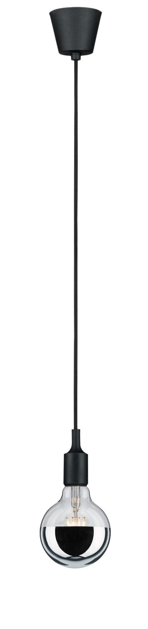 Paulmann Pendelleuchte Neordic Ketil E27 max. 1x60W Schwarz