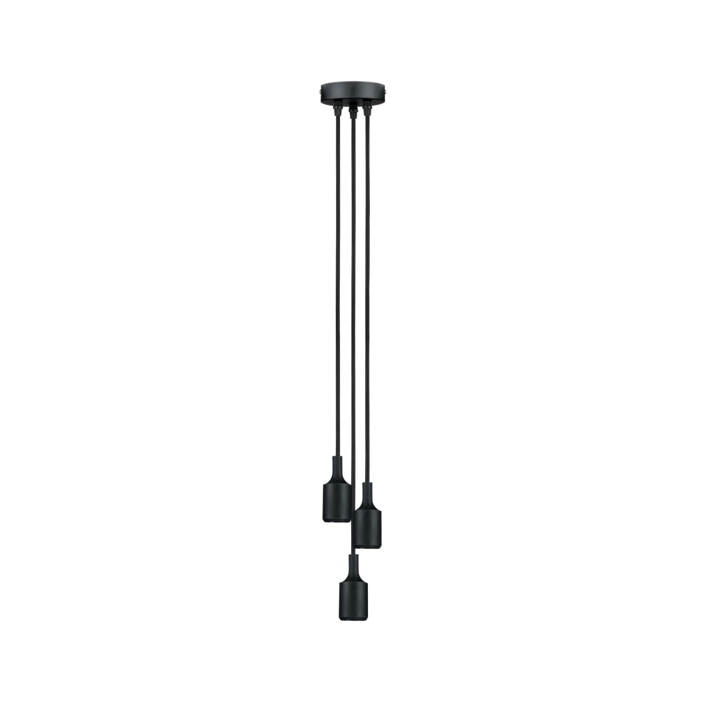 Paulmann Pendelleuchte Neordic Ketil E27 max. 3x60W Schwarz
