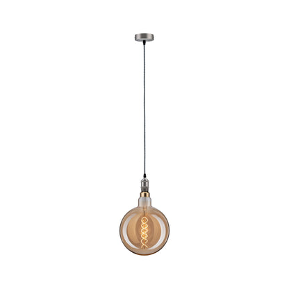 Paulmann Pendelleuchte Neordic Eldar E27 max. 1x60W Grau/Nickel gebürstet