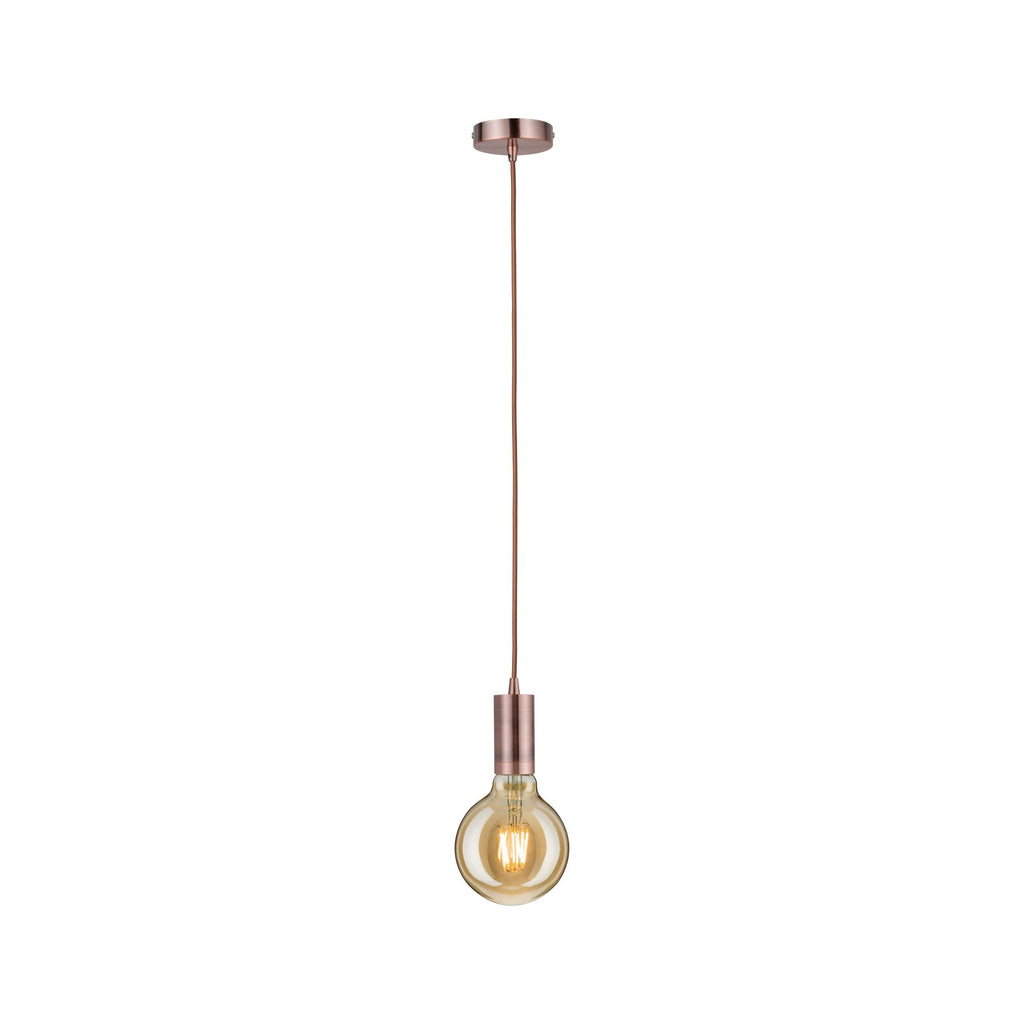 Paulmann Pendelleuchte Neordic Haldis E27 max. 1x60W Kupfer