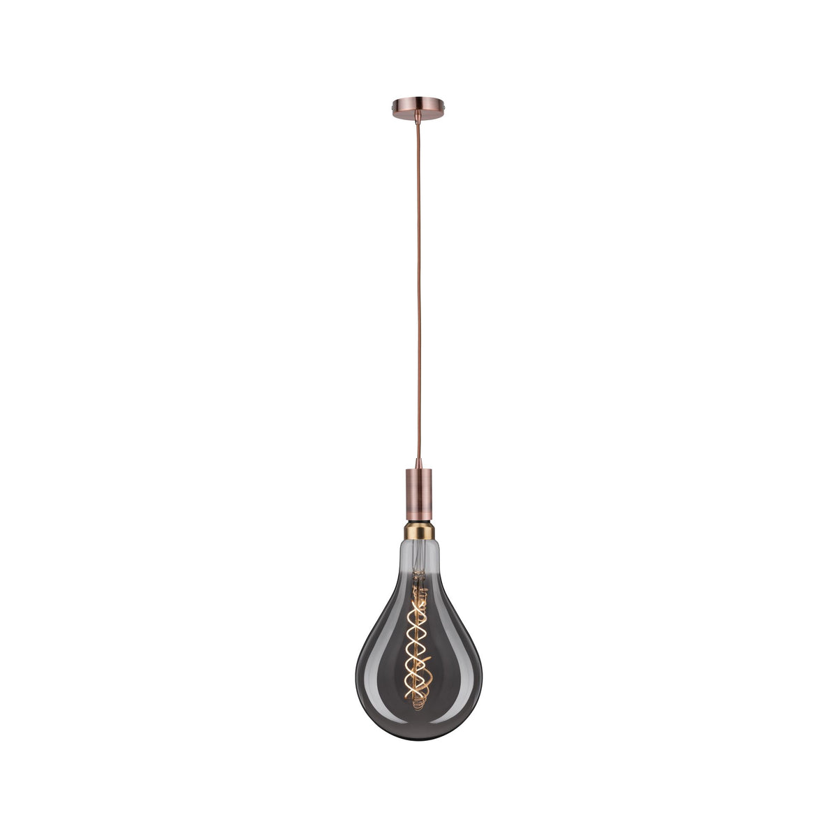 Paulmann Pendelleuchte Neordic Haldis E27 max. 1x60W Kupfer