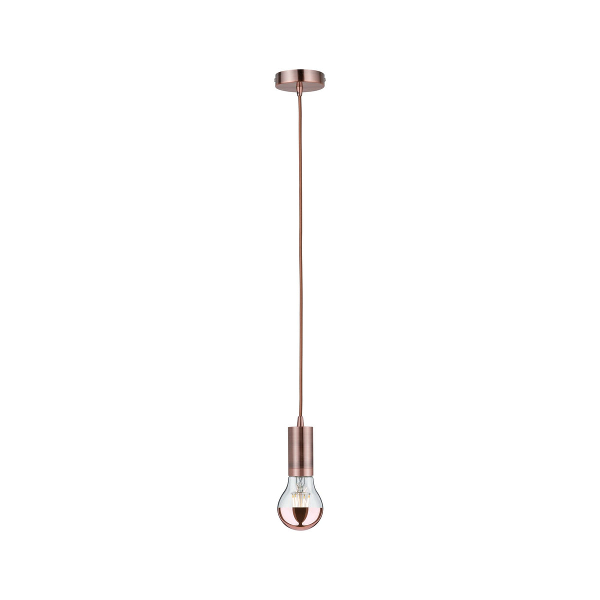 Paulmann Pendelleuchte Neordic Haldis E27 max. 1x60W Kupfer
