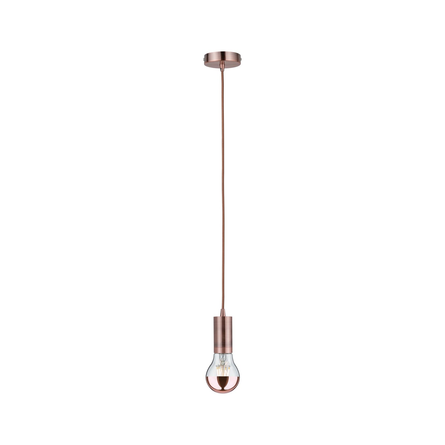 Paulmann Pendelleuchte Neordic Haldis E27 max. 1x60W Kupfer