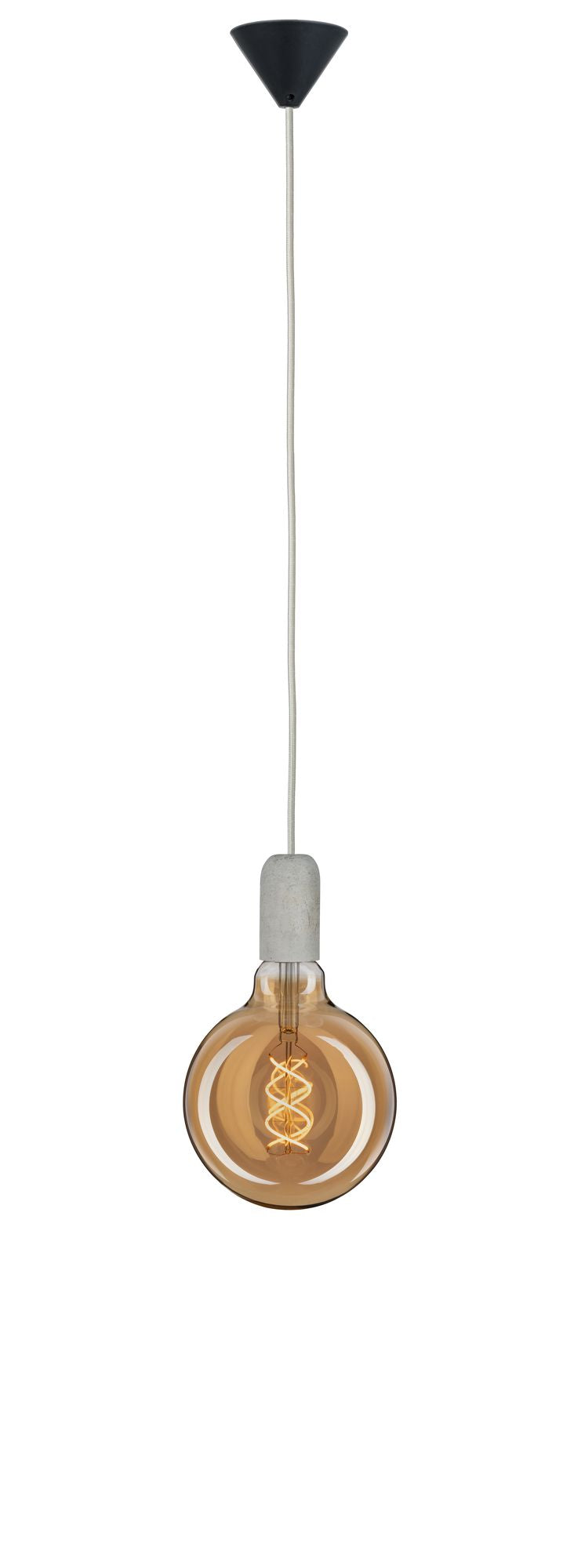 Paulmann Pendelleuchte Neordic Jano E27 max. 1x60W Grau/Schwarz/Beton