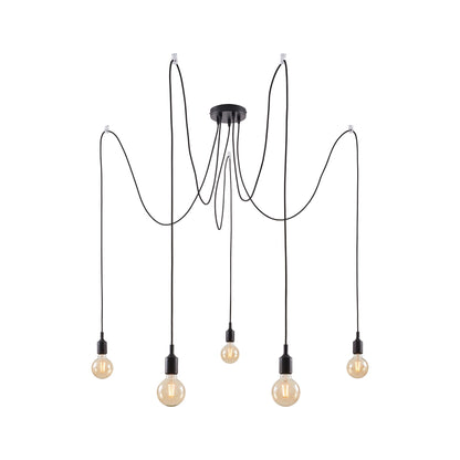 Paulmann Pendelleuchte Neordic Ketil 5-flammig ohne Leuchtmittel, max. 5x20W E27