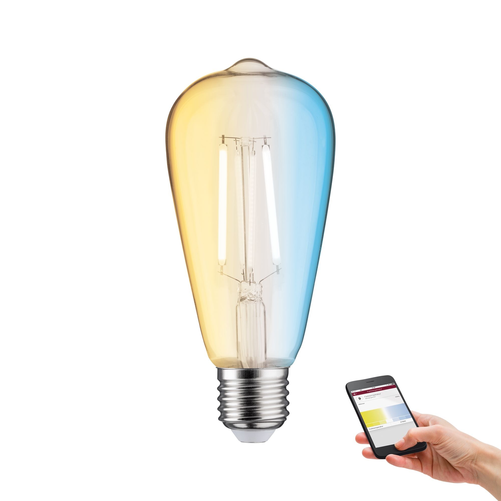 Paulmann Smart Home Zigbee LED Speziallampen 7 Watt E27 2.200 - 6.500K Tunable White