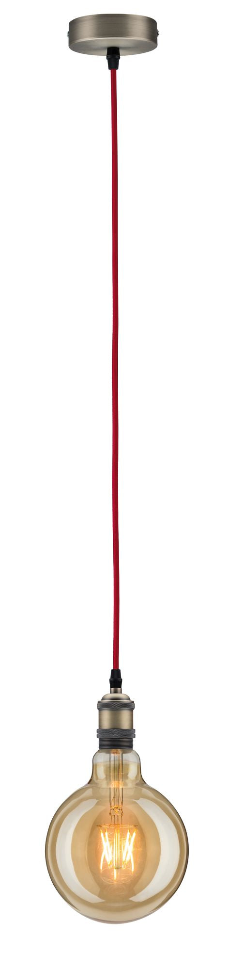 Paulmann Wohnraumleuchten Bundle Pendel 1x 6 Watt E27 1.700K