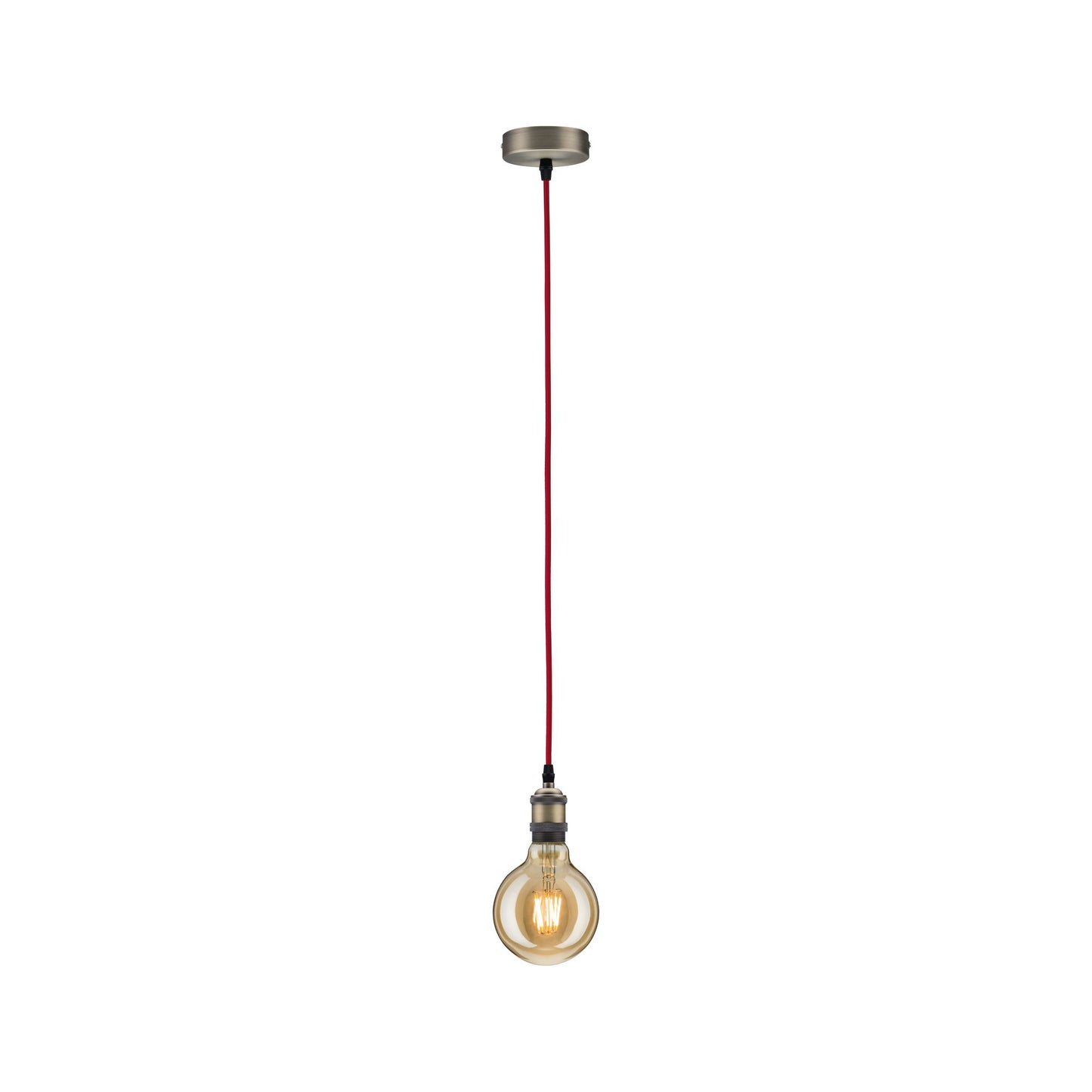 Paulmann Wohnraumleuchten Bundle Pendel 1x 6 Watt E27 1.700K