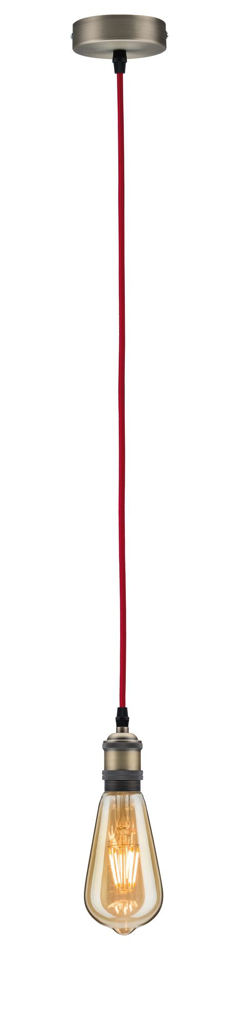Paulmann Wohnraumleuchten Bundle Pendel 1x 6 Watt E27 1.700K