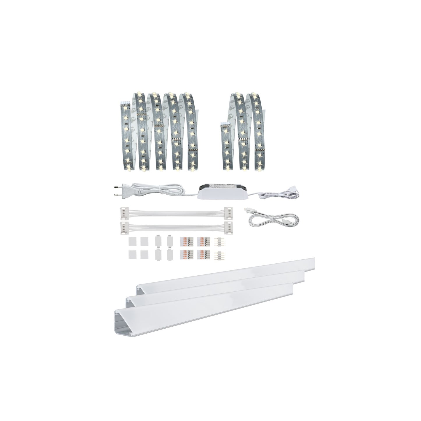 Paulmann Function Bundle MaxLED 500 Set Küche 1x 10 Watt 1x 7 Watt 106 LED