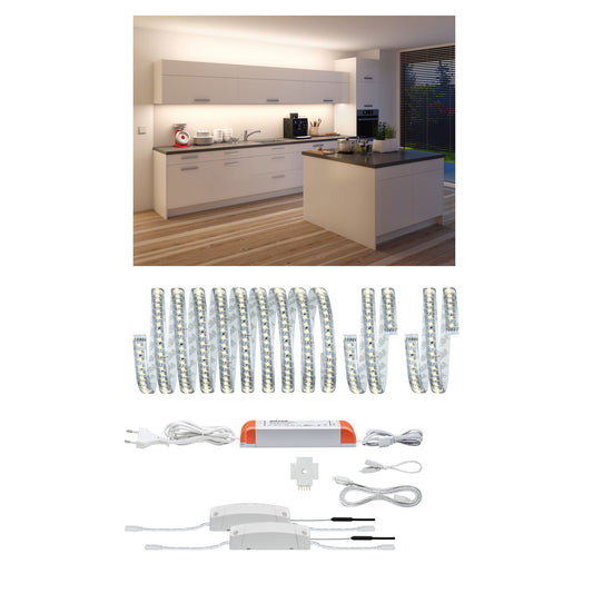 Paulmann Function Bundle MaxLED 1000 Set Küche Indirekt 40 Watt, 3300 lm 432 LED