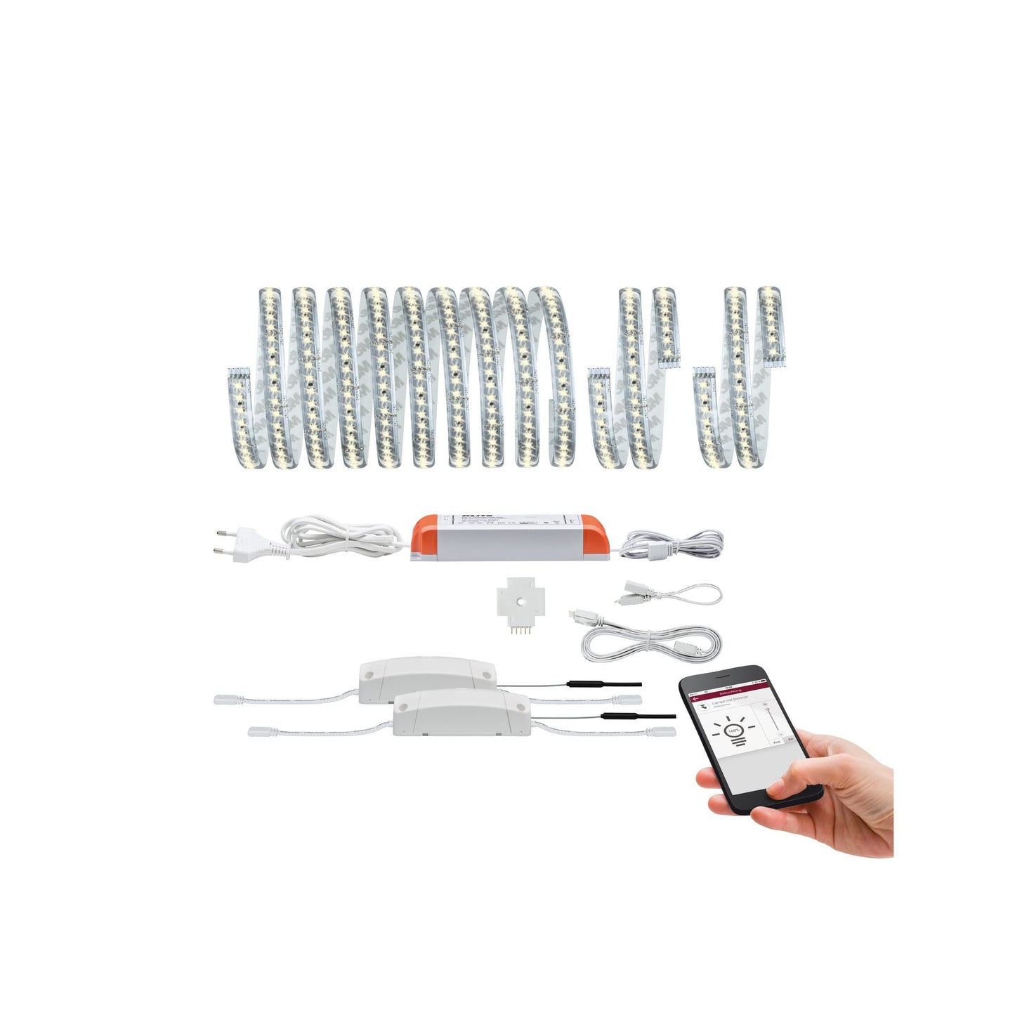 Paulmann Function Bundle MaxLED 1000 Set Küche Indirekt 40 Watt, 3300 lm 432 LED