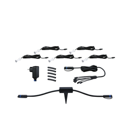 Paulmann Bundle Outdoor Plug & Shine MicroPen ZigBee 5x 0,22 Watt 3000K