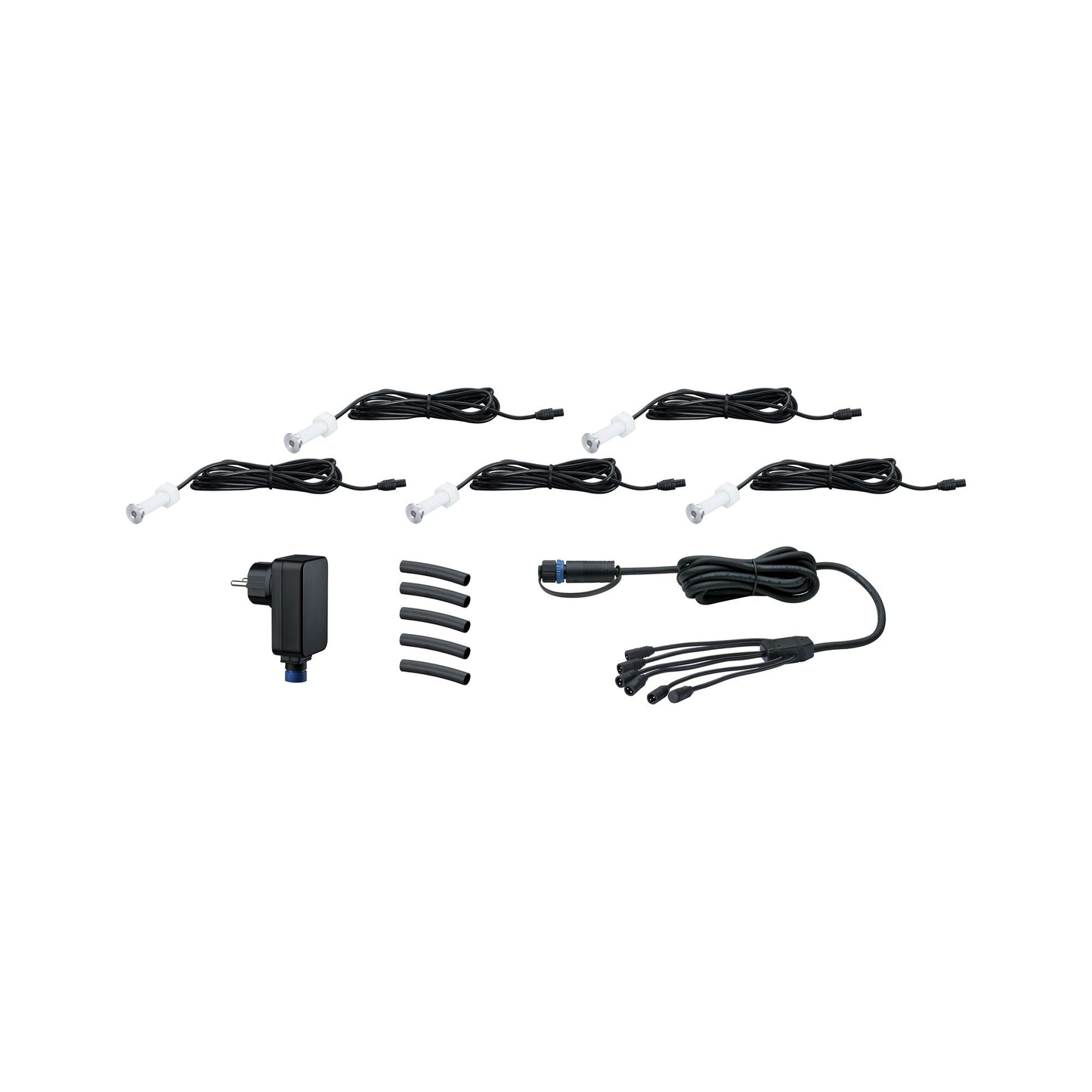 Paulmann Bundle Outdoor Plug & Shine MicroPen ZigBee 5x 0,22 Watt 3000K