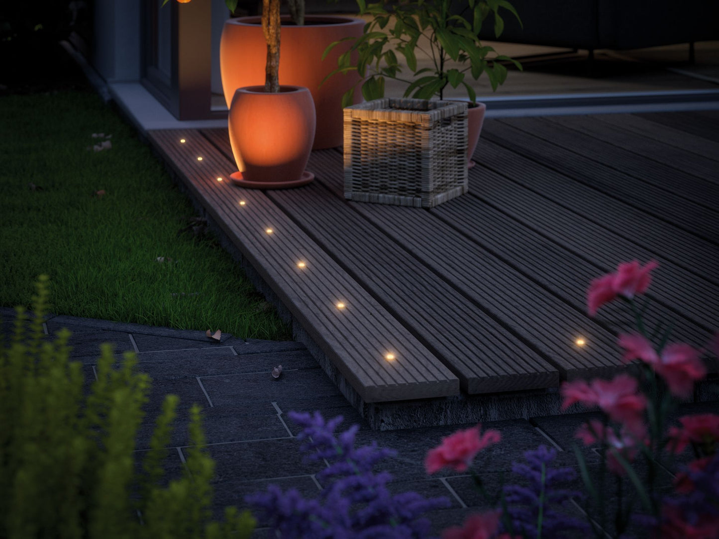 Paulmann Bundle Outdoor Plug & Shine MicroPen ZigBee 5x 0,22 Watt 3000K
