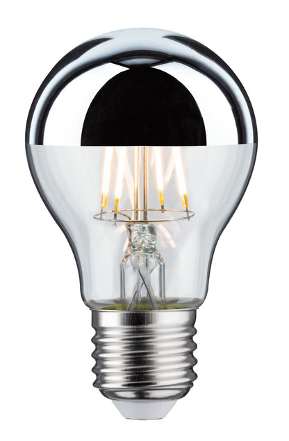 Paulmann Leuchtmittel Bundle 3x LED Allgebrauchslampe Kopfspiegel silber 3x 6,5 Watt