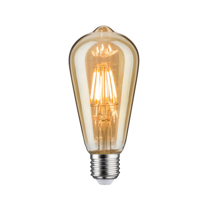 Paulmann Leuchtmittel Bundle 3x LED Vintage Rustika gold 3x 6 Watt E27 230V