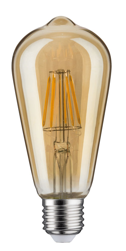 Paulmann Leuchtmittel Bundle 3x LED Vintage Rustika gold 3x 6 Watt E27 230V