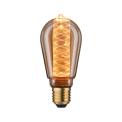 Paulmann Leuchtmittel Bundle 2x LED ST64 Innenkorb Spirale gold E27 1800K 200lm