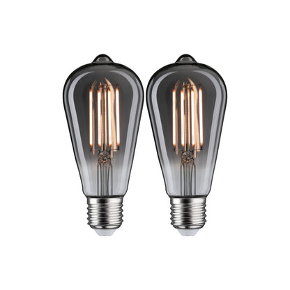 Paulmann Bundle 2xLED Vintage ST64 7,5W E27 385lm smk dim 2200K