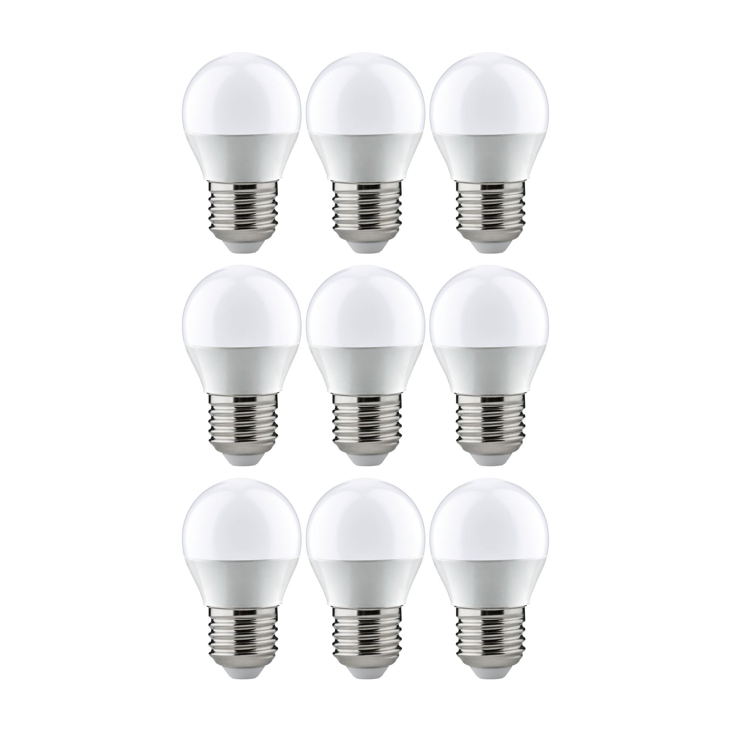 Paulmann Leuchtmittel Bundle 3x3er Pack Tropfen 3x3x5,5 Watt E27 2700K
