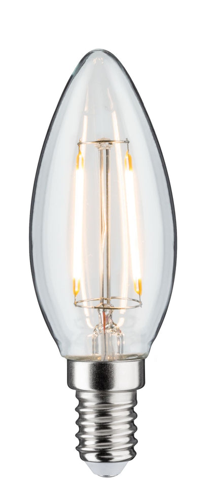 Paulmann Leuchtmittel Bundle 5x LED Filament Kerze klar 5x 2,6 Watt E14 230V 2700K