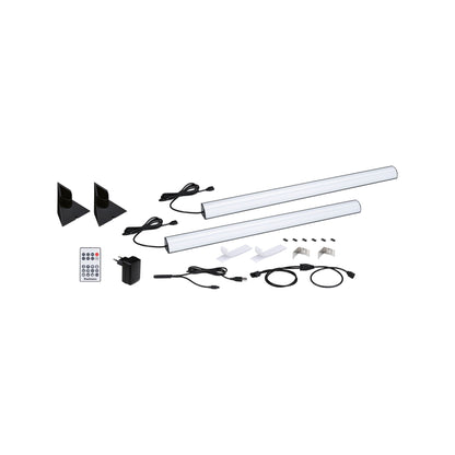 Paulmann EntertainLED Bundle Lightbar Dynamic RGB + Standfuß (2er-Set) 60 cm
