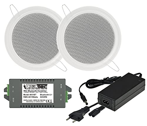 Einbaulautsprecher "CTE-14w", weiß Ø 135mm, 60 Watt, 8 Ohm