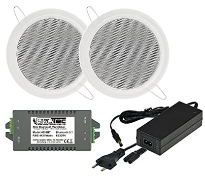 Einbaulautsprecher "CTE-14w", weiß Ø 135mm, 60 Watt, 8 Ohm