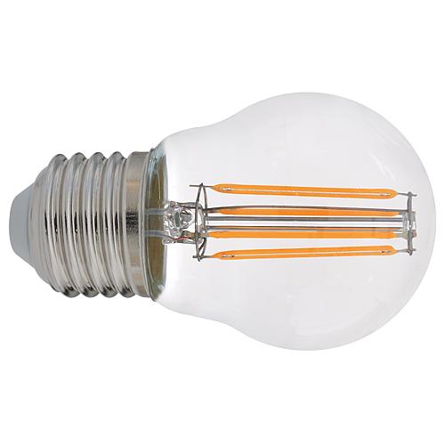 EGB Filament Tropfenlampe klar E27 4W 490lm 2700K