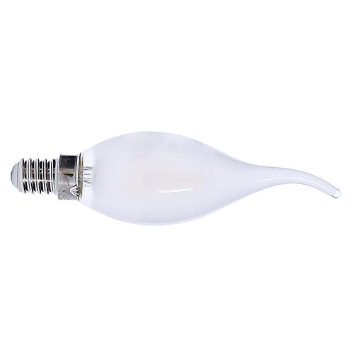 EGB Filament Windstoßlampe matt E14 2W 240lm 2700K