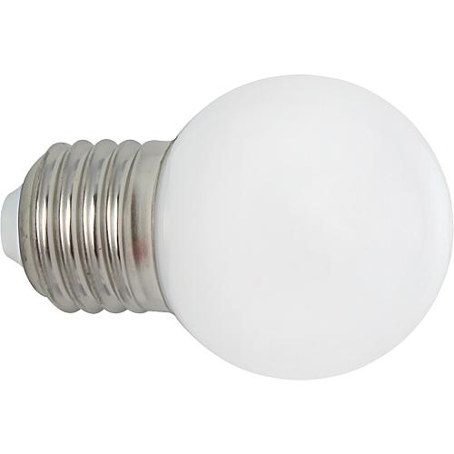 EGB LED Tropfenlampe IP54 E27 0,9W warmweiß 2700K