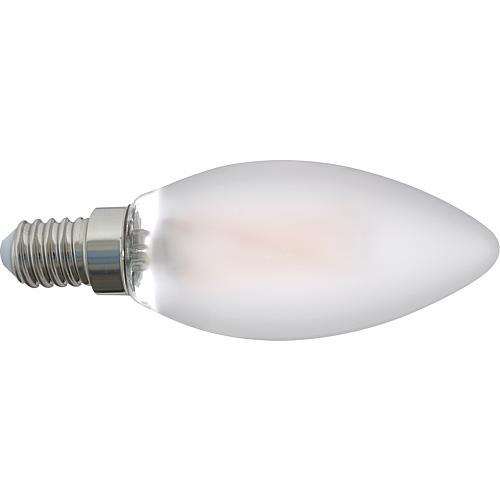EGB Filament-DIM Kerze matt E14 5W 470lm 4000K