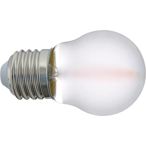 EGB Filament Tropfenlampe matt E27 6W 800lm 2700K