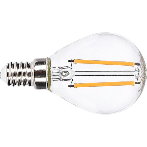 EGB Filament Tropfenl. Ra>95 klar E14 3W 250lm