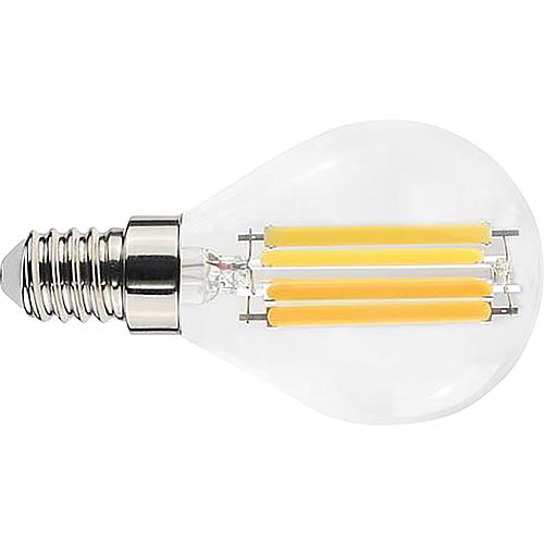 EGB Filament Tropfenl. Ra>95 klar E14 5W 470lm